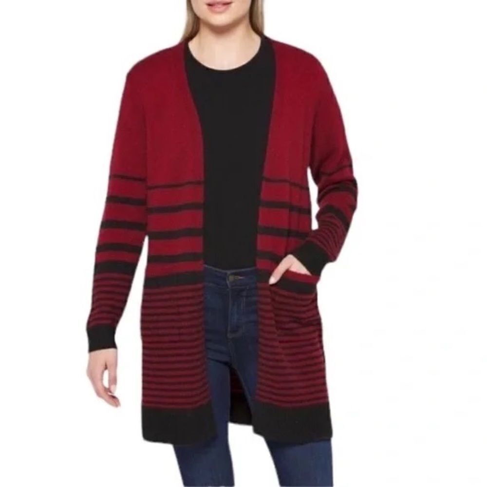 Fortune + Ivy Cardigan Open Front Pockets NWOT